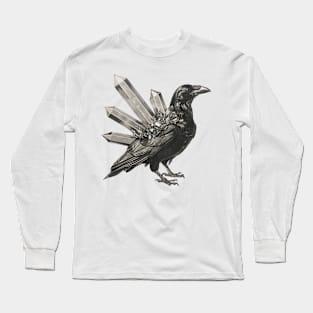 Crystal Crow Long Sleeve T-Shirt